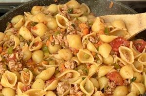 Homestyle Hearty Pasta Skillet Recipe