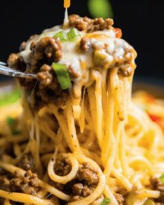 Taco Spaghetti Bake Recipe
