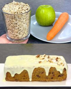 Apple Carrot Oat Cake Recipe