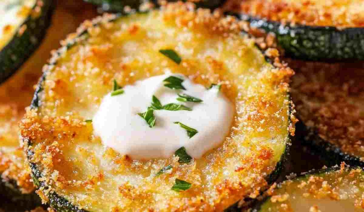 Crispy Baked Zucchini Chips Recipe