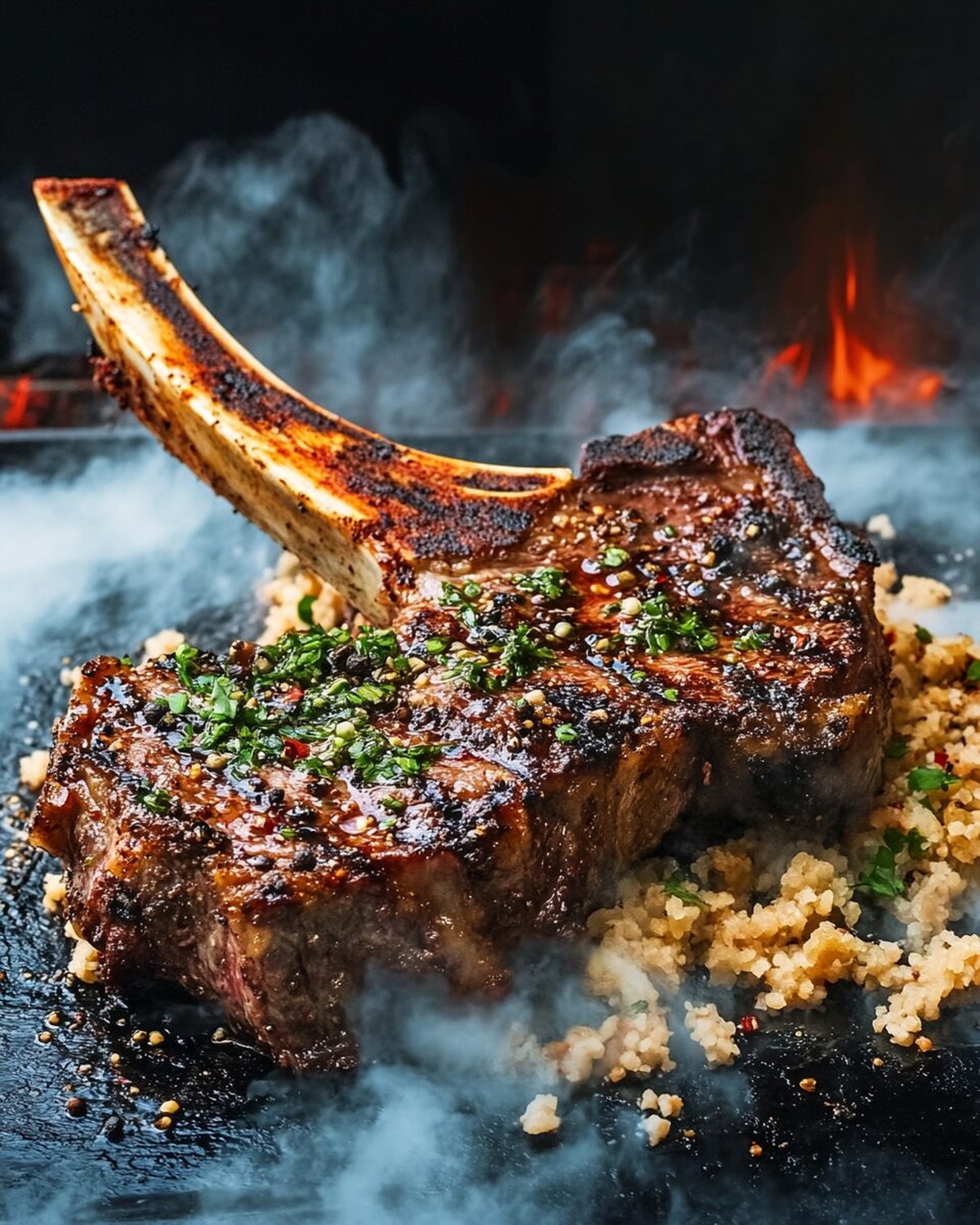 Grilled Tomahawk Steak Recipe