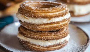 Churro Ice Cream Sandwiches Recipe