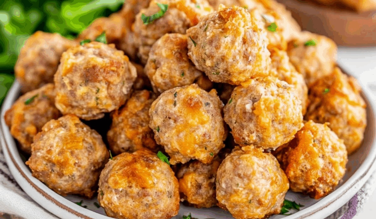 Cheddar Bay Sausage Balls Recipe