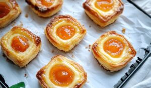Cheesecake Apricot Pastries Recipe