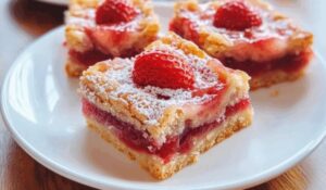 Strawberry Lemonade Bars Recipe