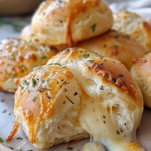 Pillsbury Biscuit Garlic Butter Cheese Bombs Recipe