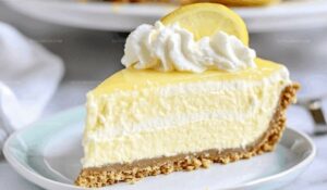 Triple Lemon Cheesecake Recipe