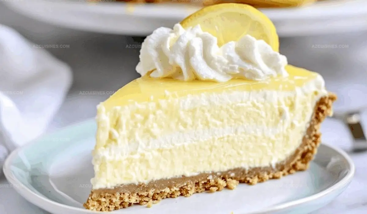 Triple Lemon Cheesecake Recipe