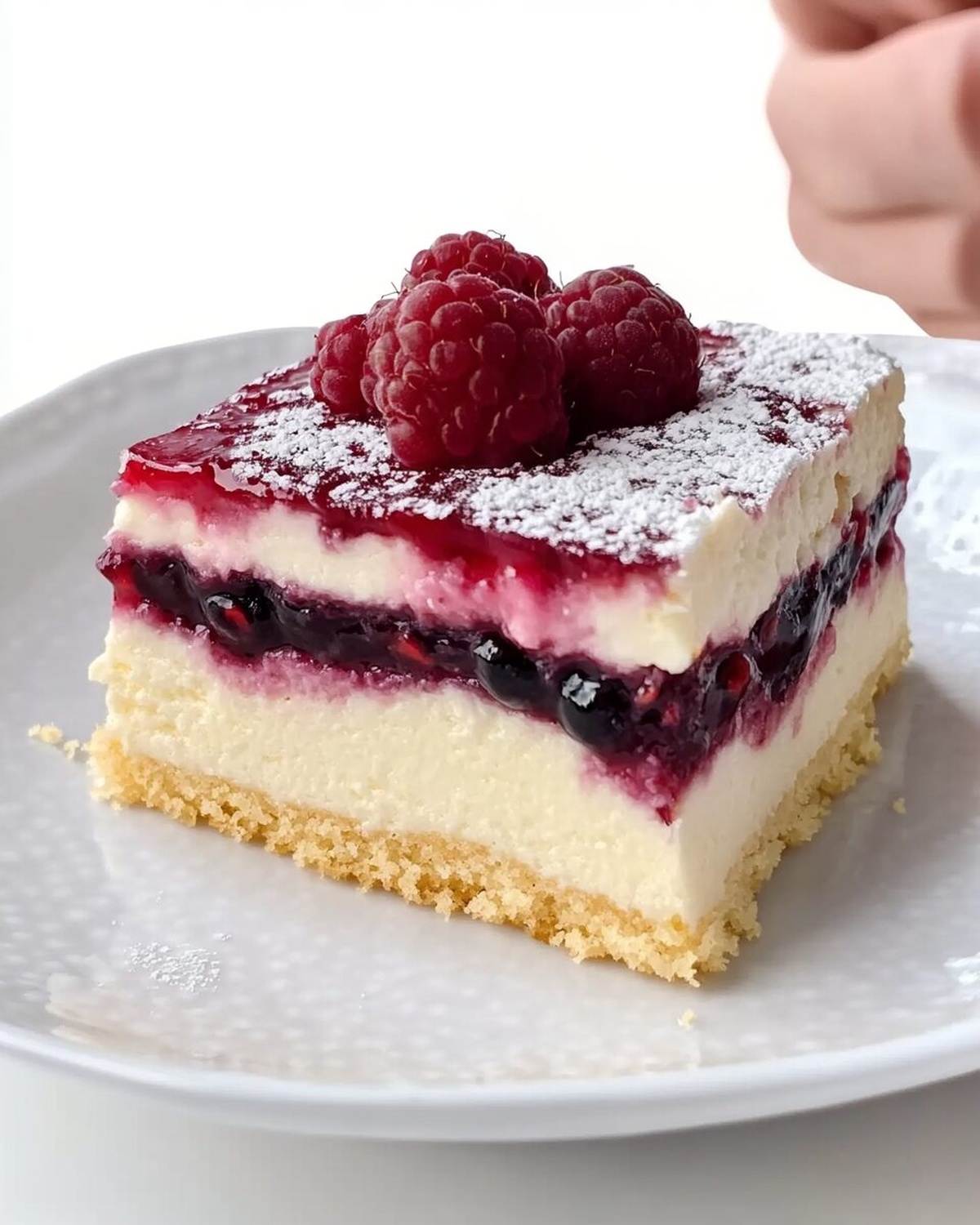 Vanilla Custard Fruit Slices Recipe