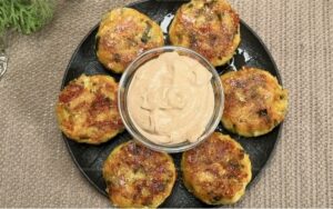 Zesty Zucchini & Potato Fritters Recipe