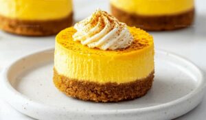 Irresistibly Creamy Mini Pumpkin Cheesecakes Recipe
