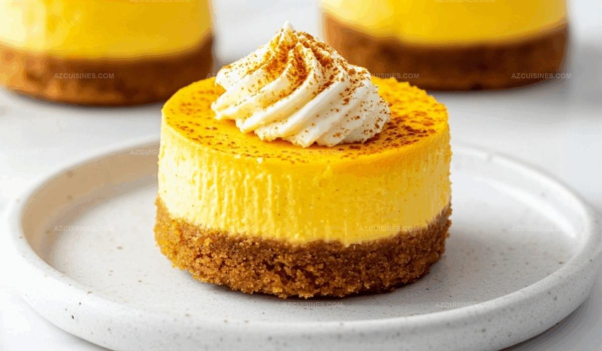 Irresistibly Creamy Mini Pumpkin Cheesecakes Recipe