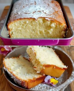 Grandmas Vanilla Pudding Cake Recipe
