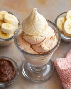 Creamy Frozen Banana Nice Cream Delight Recipe