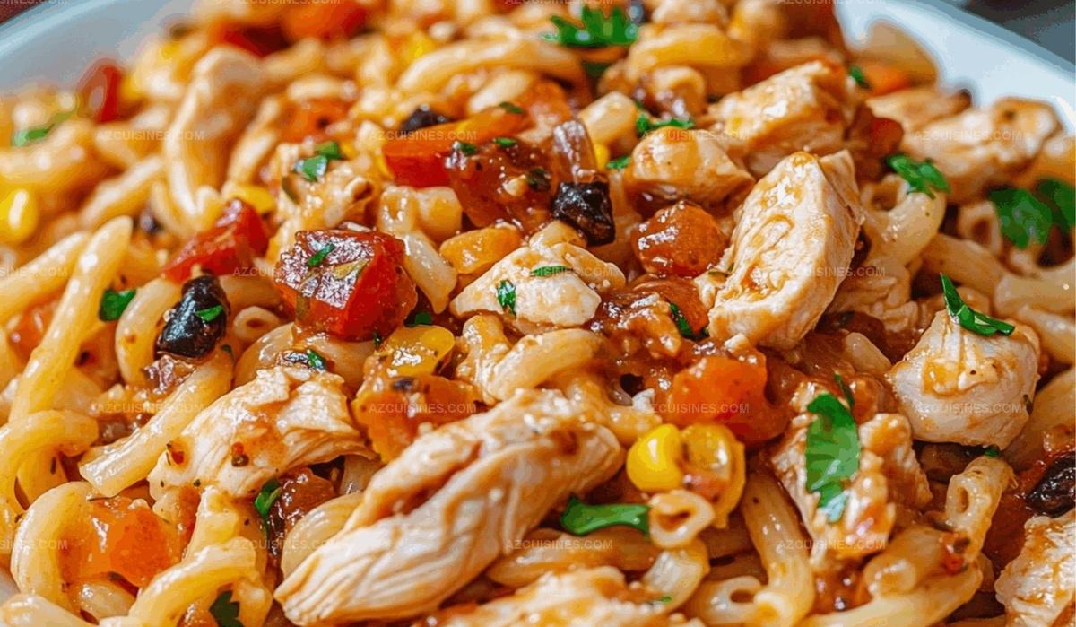 BBQ Chicken Pasta Salad Recipe