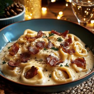 Bacon Tortellini Alfredo Recipe