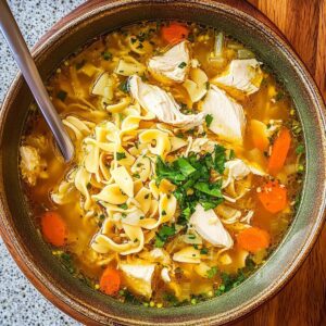 Homemade Chicken Noodle Soup Recipe