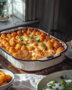 Classic Comfort Tater Tot Casserole Recipe