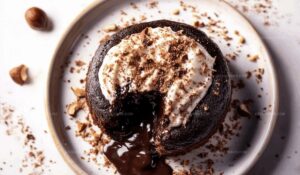 Hazelnut Chocolate Lava Cake Recipe
