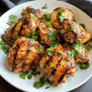 Yogurt Marinated Chicken Thighs Recipe