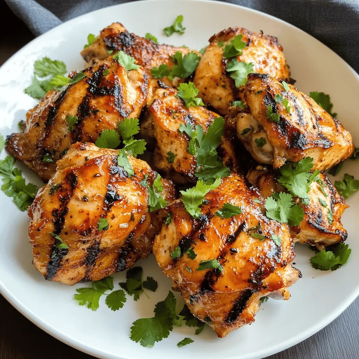 Yogurt Marinated Chicken Thighs Recipe
