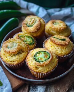 Jalapeno Cornbread Muffins Recipe