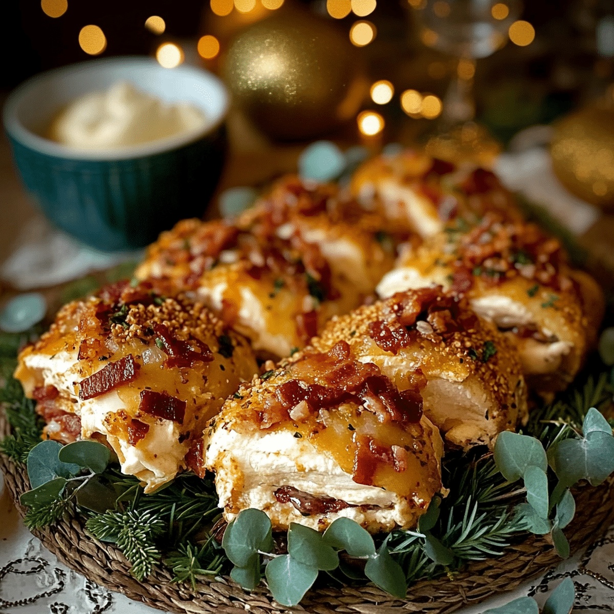 Double-Stuffed Cream Cheese And Bacon Stuffed Doritos Chicken Recipe