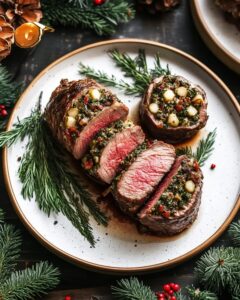 Christmas Stuffed Beef Tenderloin Recipe