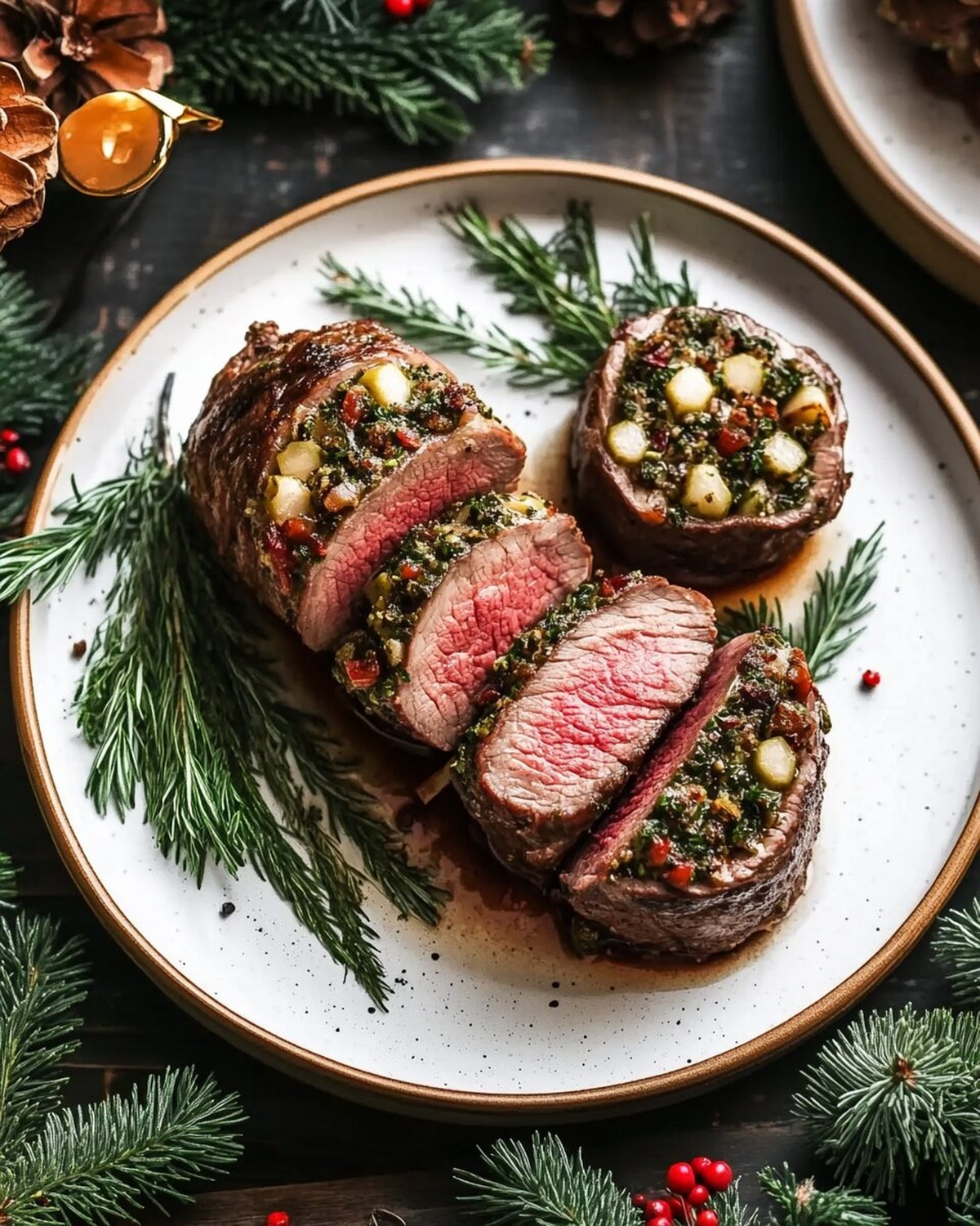 Christmas Stuffed Beef Tenderloin Recipe