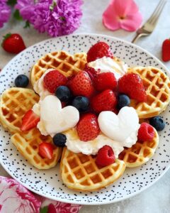 Scandinavian Sweetheart Waffles Recipe