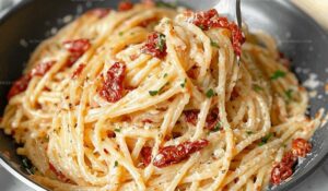 One-Pan Sun-Dried Tomato Pasta Recipe