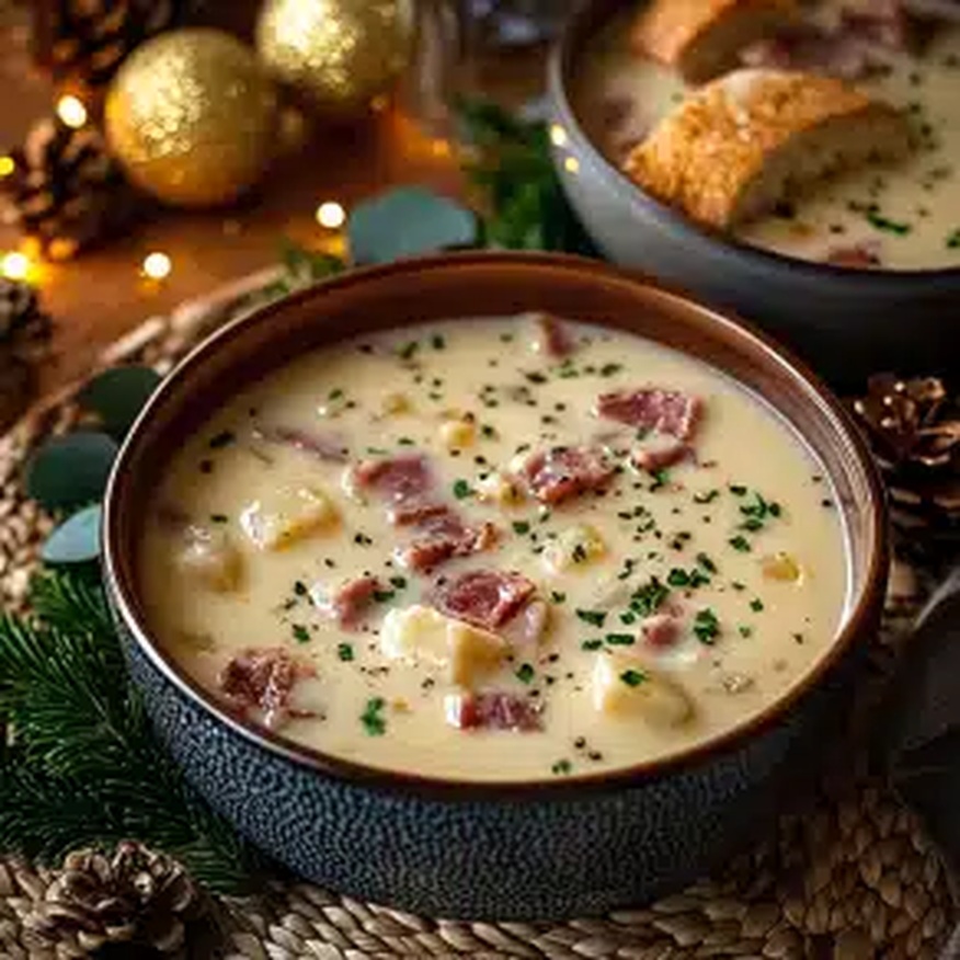 Easy Creamy Reuben Soup Recipe