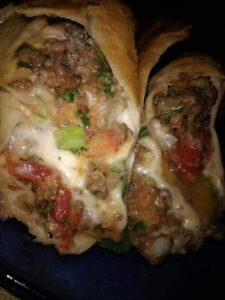 Beef and Cheese Chimichanga Recipe