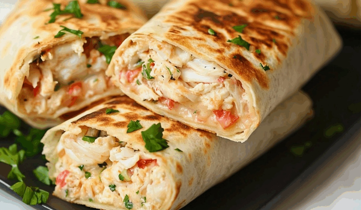 Crab Melt Wraps Recipe
