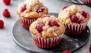 Buttermilk Raspberry Muffins Recipe