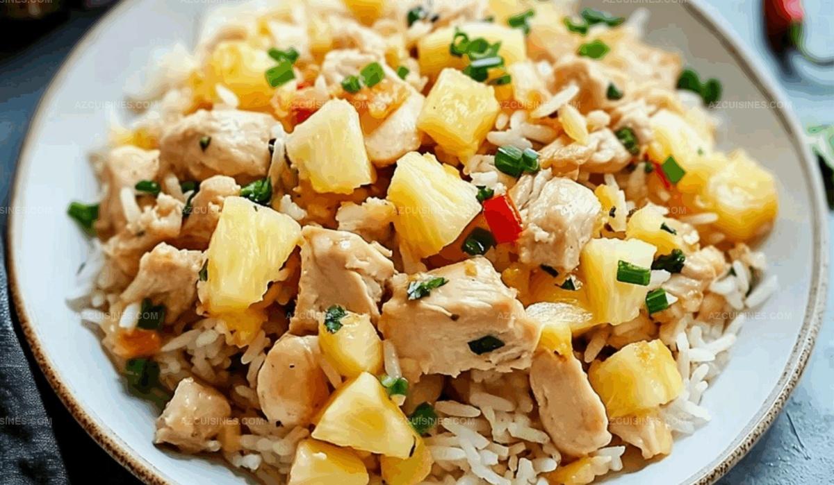Pineapple Chicken Rice Recipe