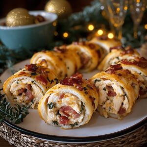 Chicken Bacon Ranch Pinwheels Recipe