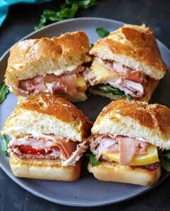 Sassy Tailgate Sandwiches Recipe