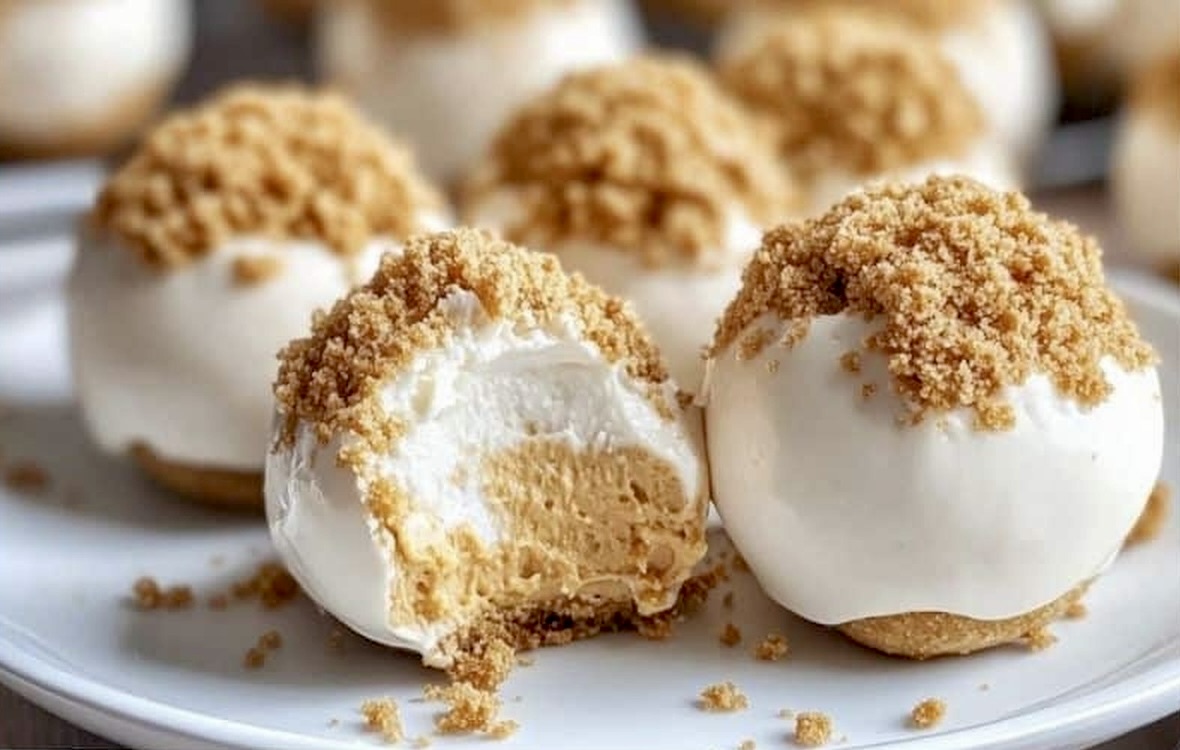 No-Bake Pumpkin Cheesecake Balls Recipe