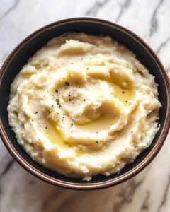 Creamy Mashed Cauliflower Recipe