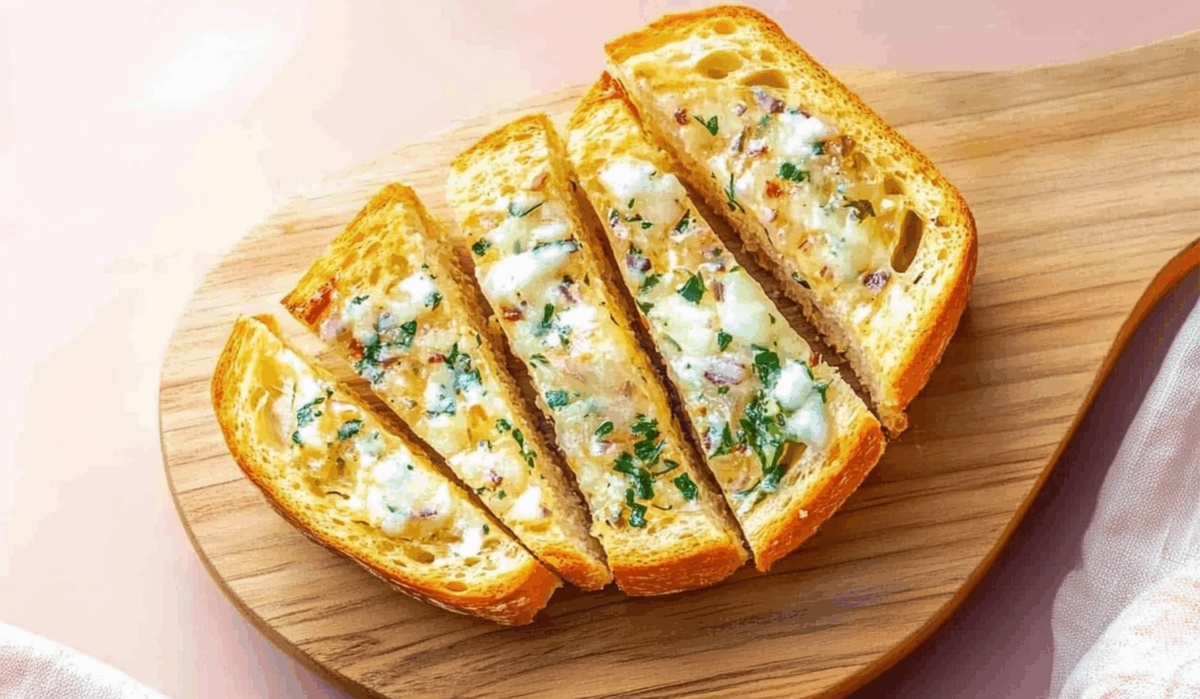 10-Minute Air Fryer Garlic Bread Recipe