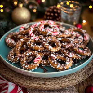 Peppermint Bark Pretzels Recipe