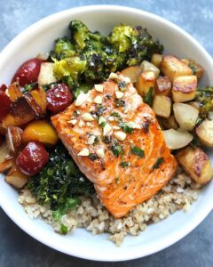 Harvest Salmon Bowls Recipe