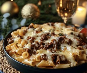 Philly Cheesesteak Pasta Recipe