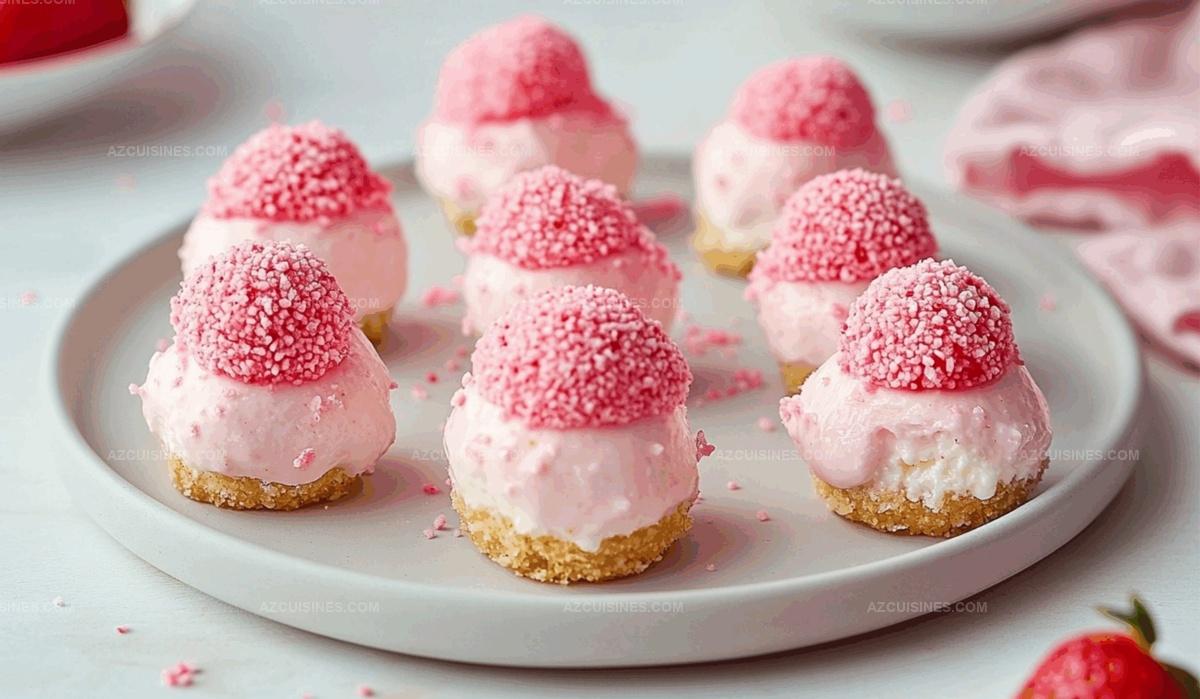 Strawberry Cheesecake Bites Recipe