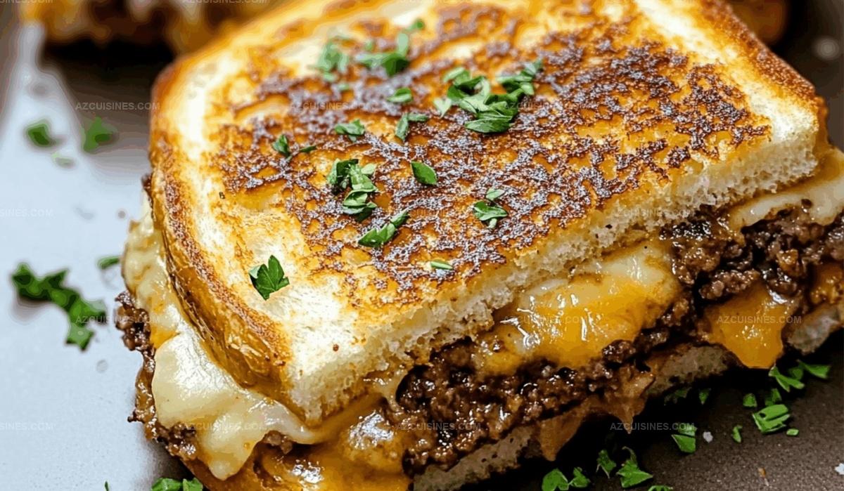 Patty Melts with Secret Sauce Recipe