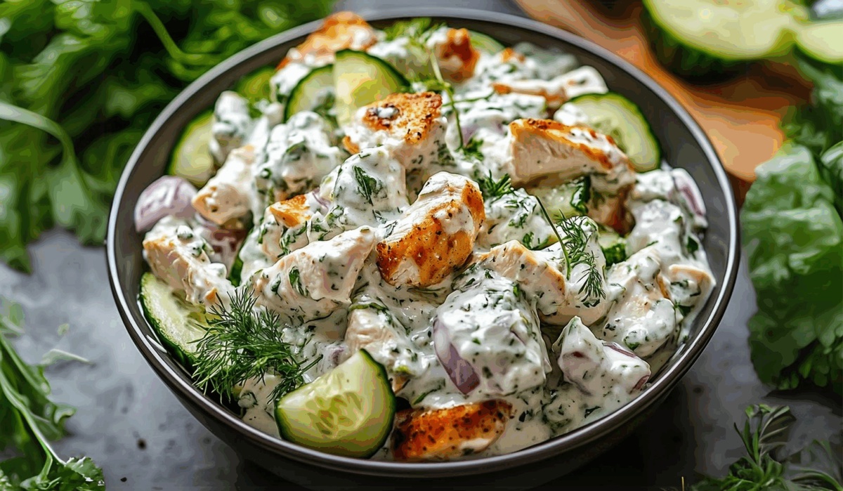 Tzatziki Chicken Salad Recipe
