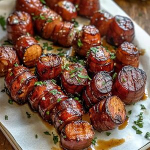 Maple BBQ Kielbasa Bites Recipe