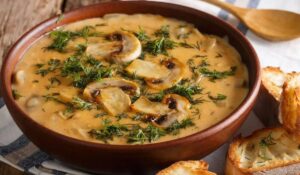 Hungarian Mushroom Soup Recipe