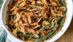 Green Bean Casserole From Scratch Recipe